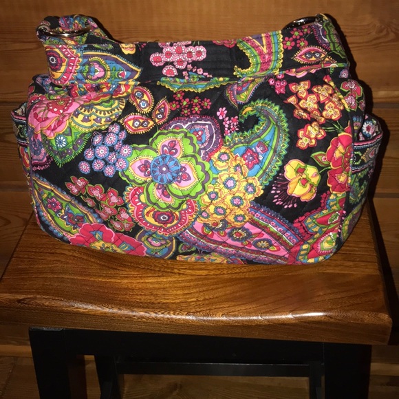 Vera bradley Retired Symphony in Hue Hobo Tote - Picture 1 of 8